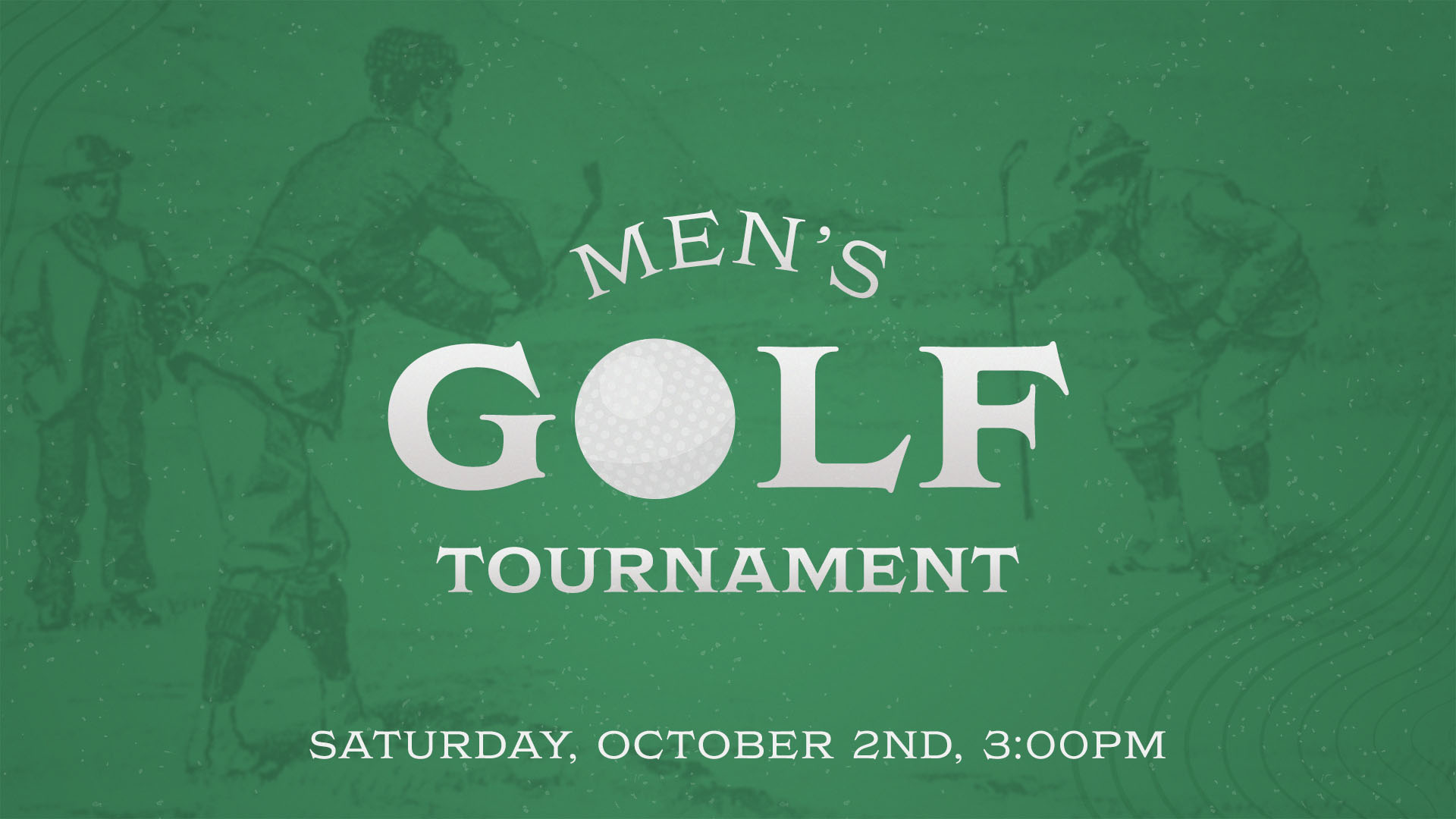Men's Golf Tournament Rick Moore